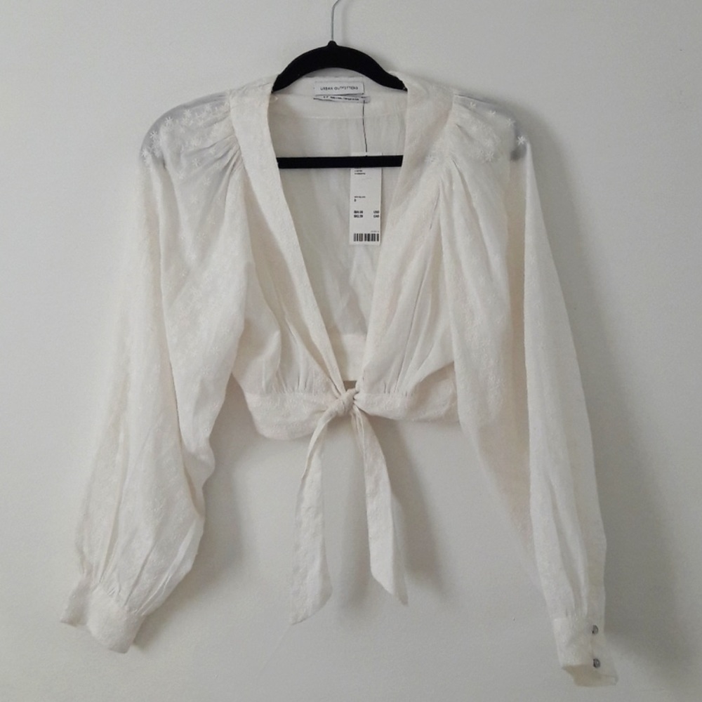 Tie-Front Crop Top